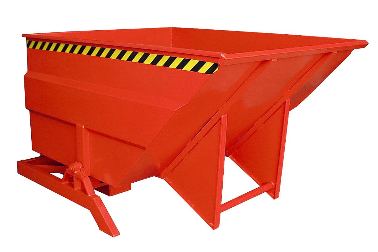 BAUER Südlohn Kippbehälter Typ BKC 300 RAL 3000