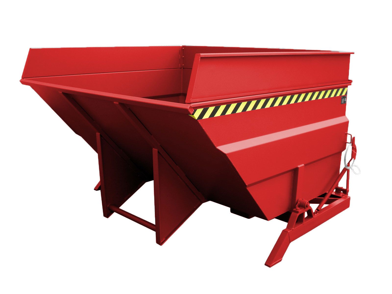 BAUER Südlohn Kippbehälter Typ BKC 400 RAL 3000