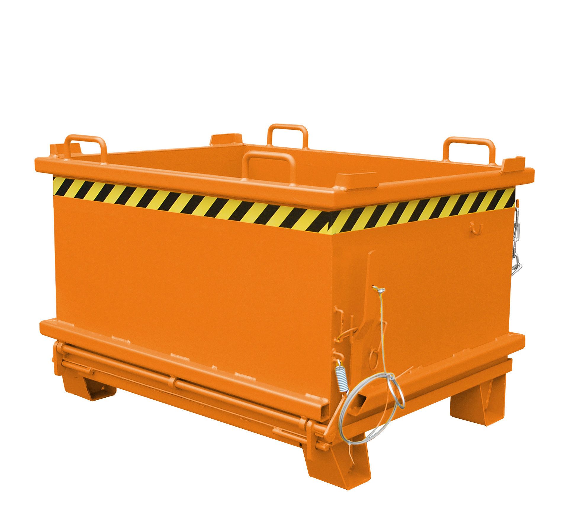 BAUER Südlohn Klappbodenbehälter Typ SB 500-RAL 2000