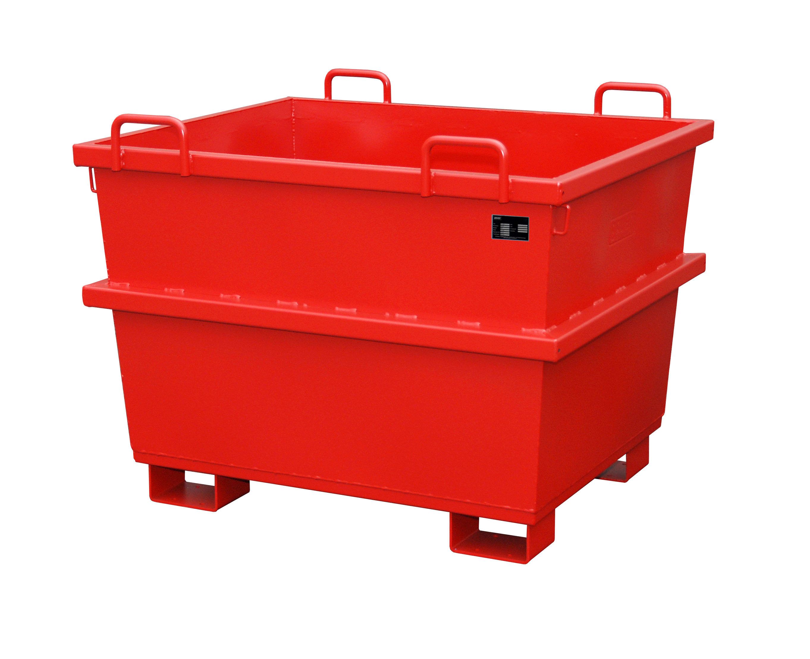 BAUER Südlohn Universal-Container Typ UC 750-RAL 3000