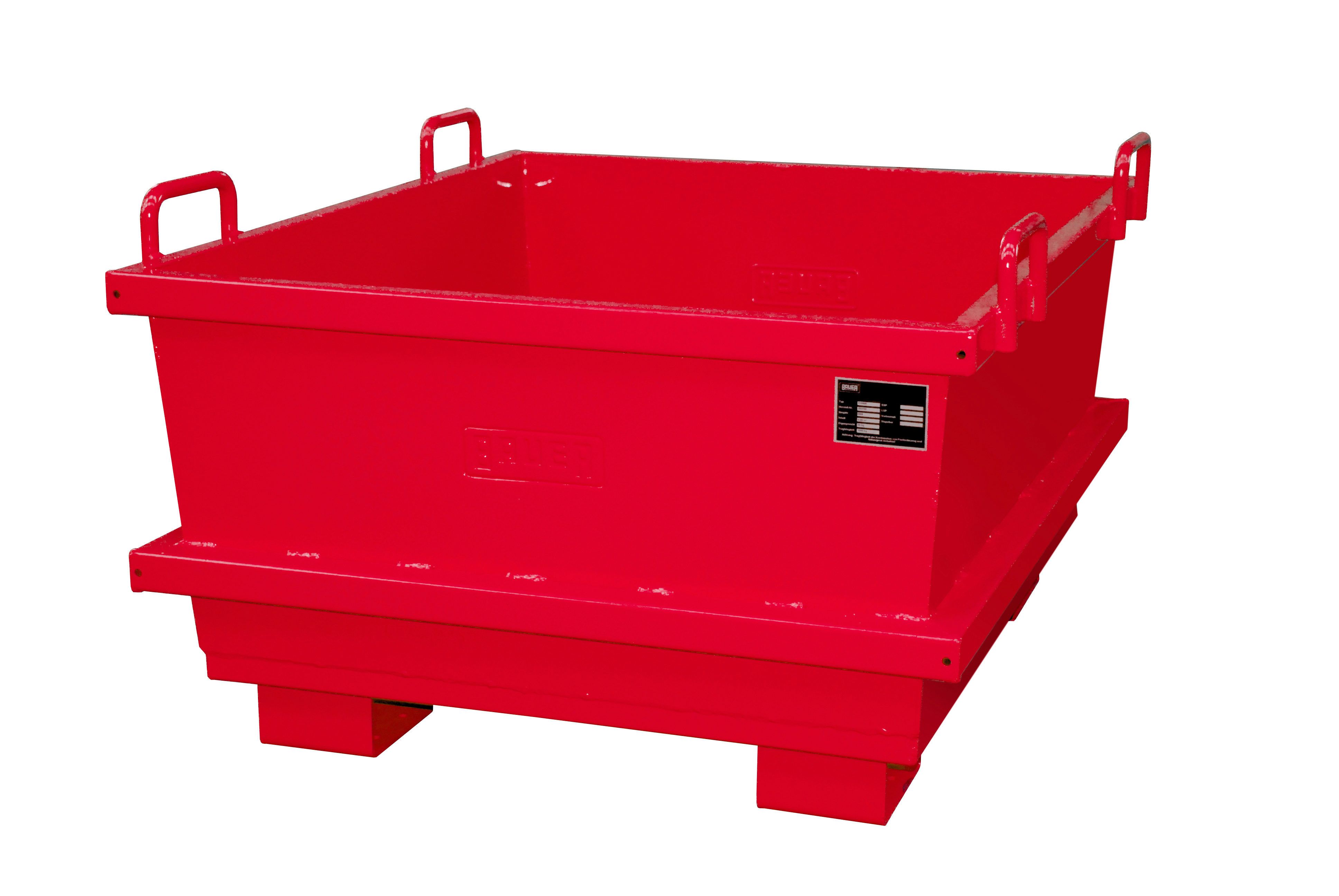BAUER Südlohn Universal-Container Typ UC 500-RAL 3000