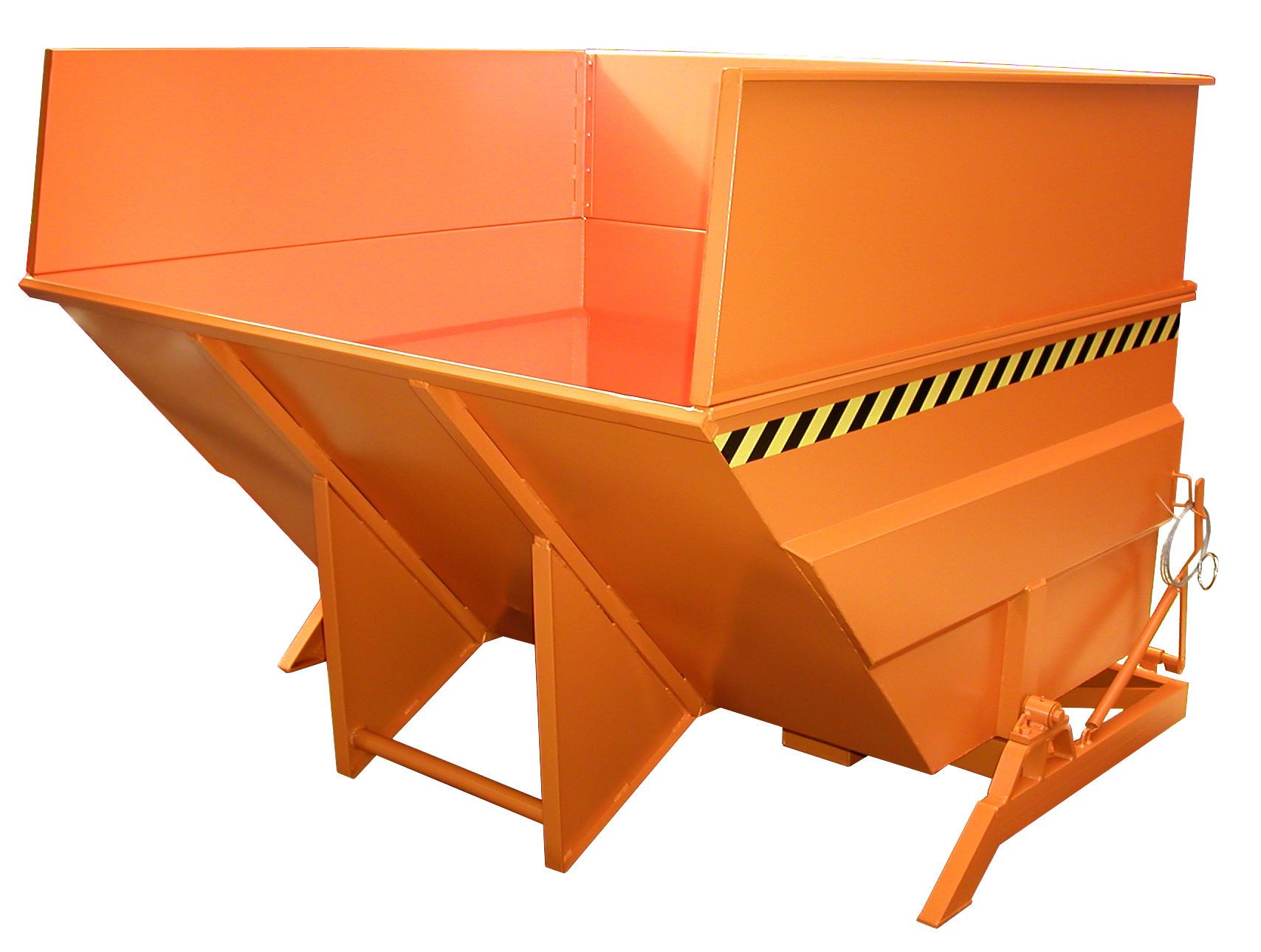BAUER Südlohn Kippbehälter Typ BKC 500 RAL 2000