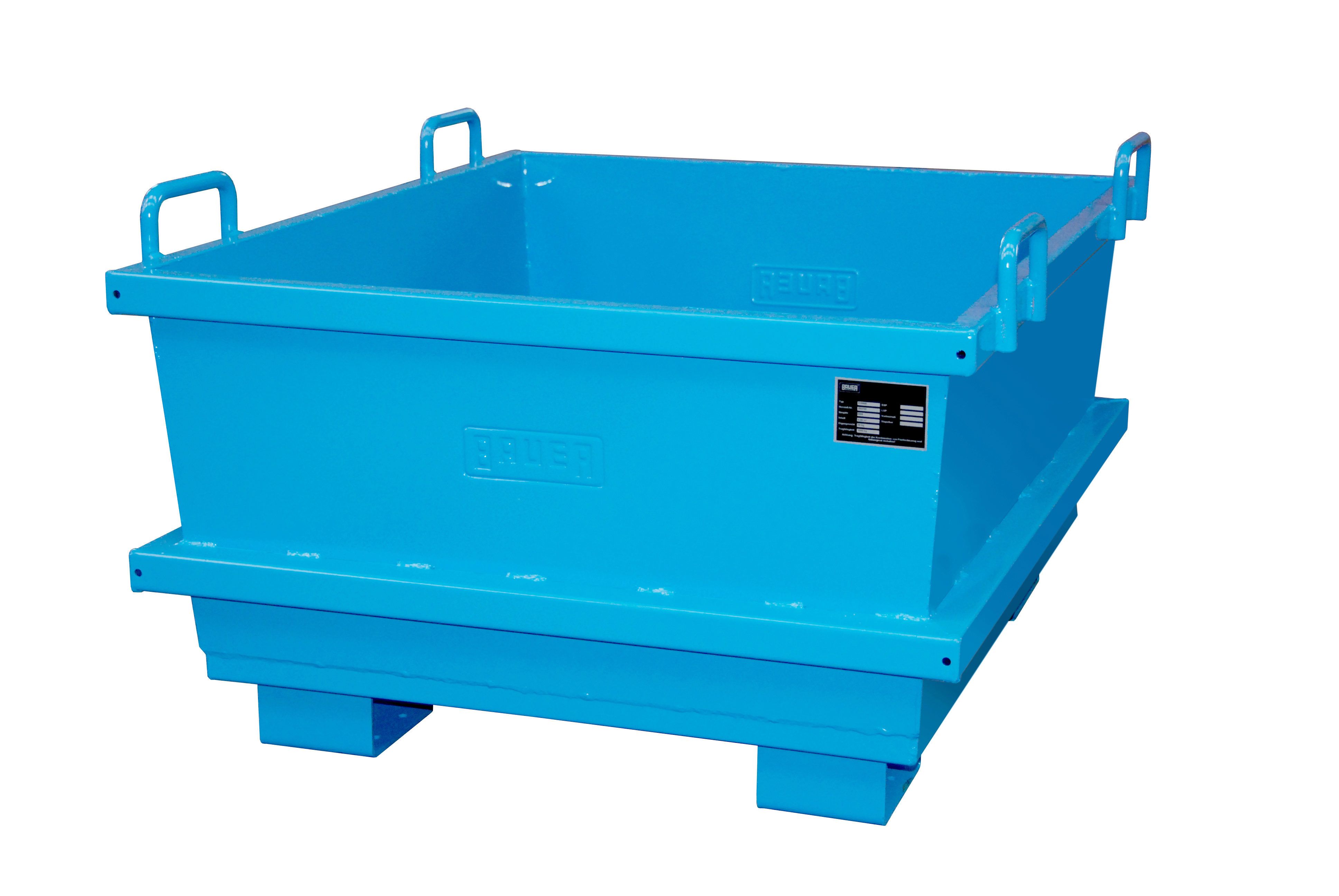 BAUER Südlohn Universal-Container Typ UC 500-RAL 5012