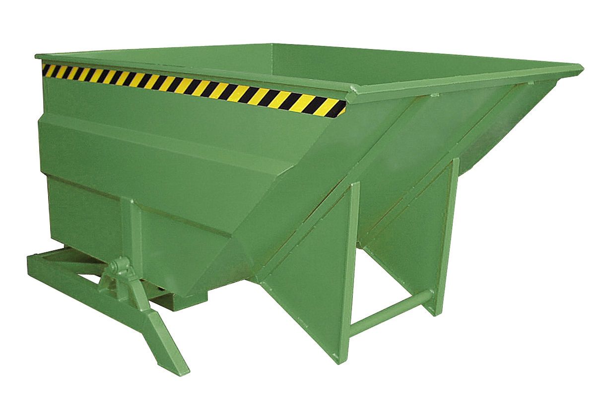 BAUER Südlohn Kippbehälter Typ BKC 300 RAL 6011