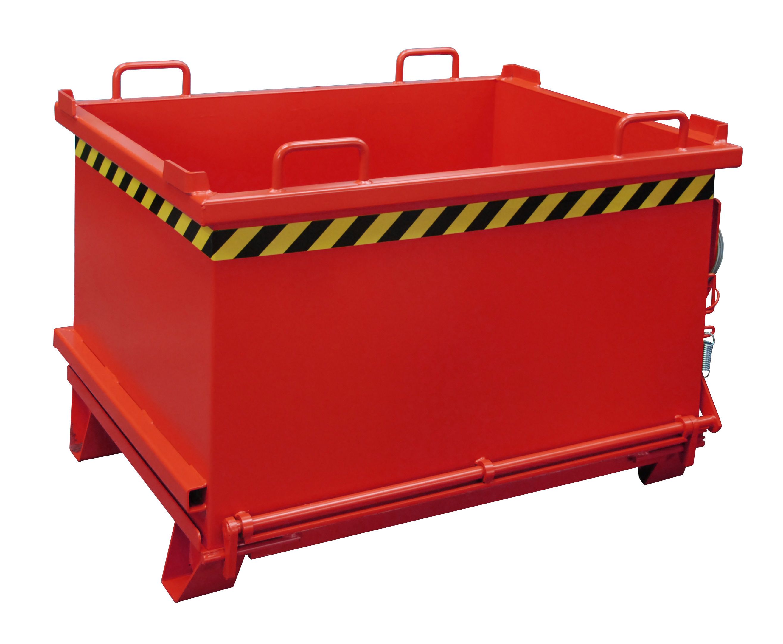 BAUER Südlohn Klappbodenbehälter Typ SB 750-RAL 3000