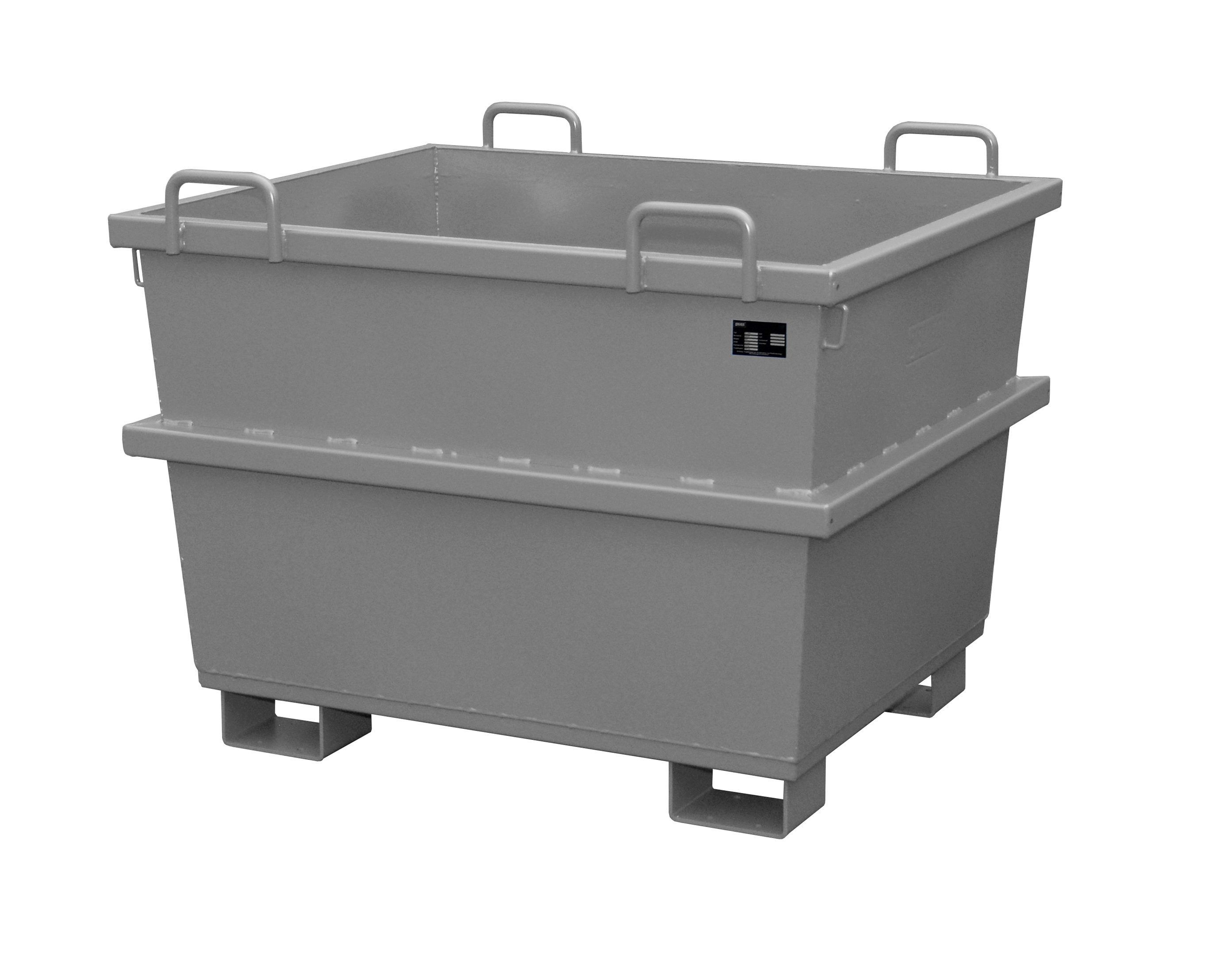 BAUER Südlohn Universal-Container Typ UC 750-RAL 7005