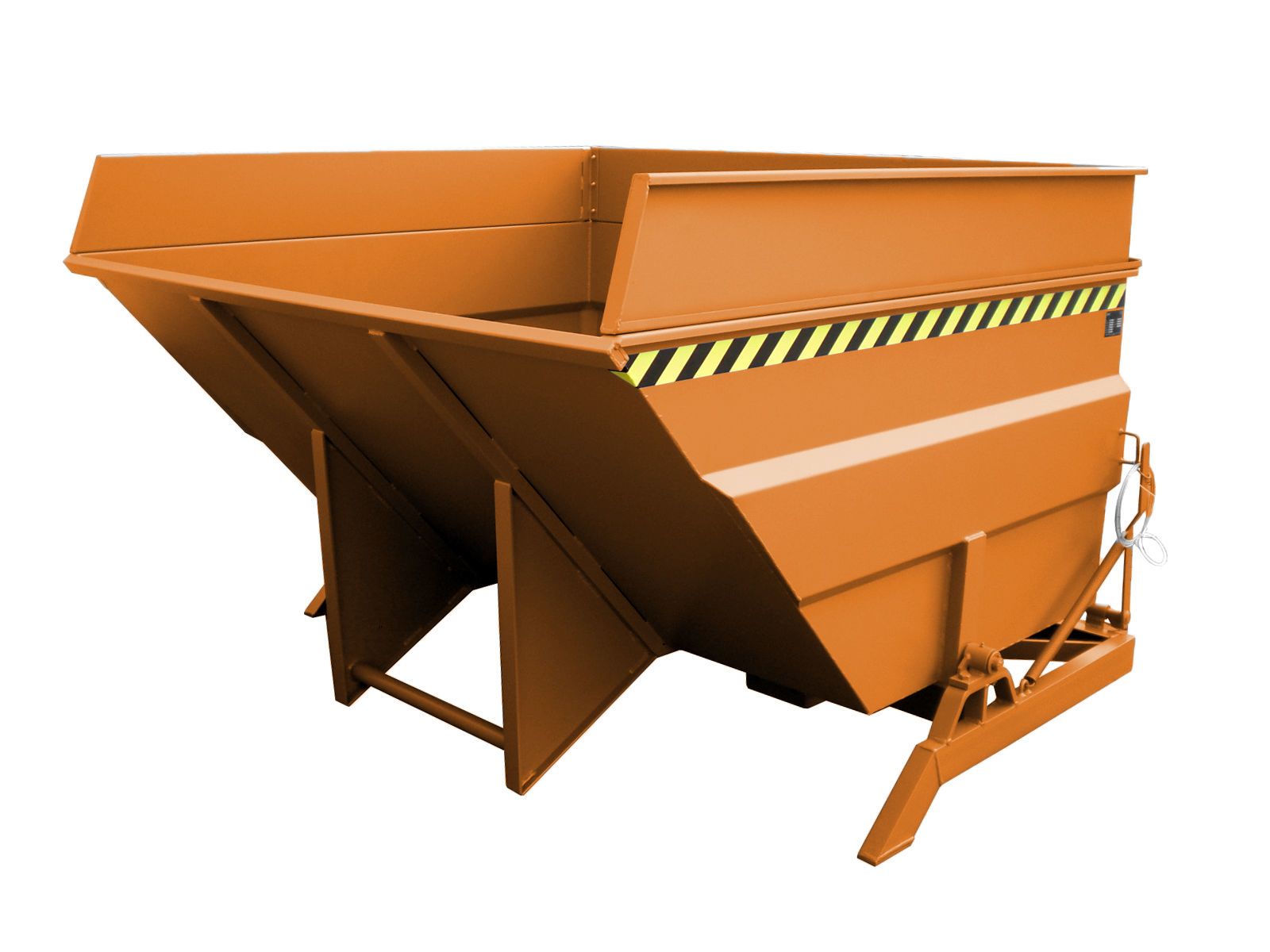 BAUER Südlohn Kippbehälter Typ BKC 400 RAL 2000
