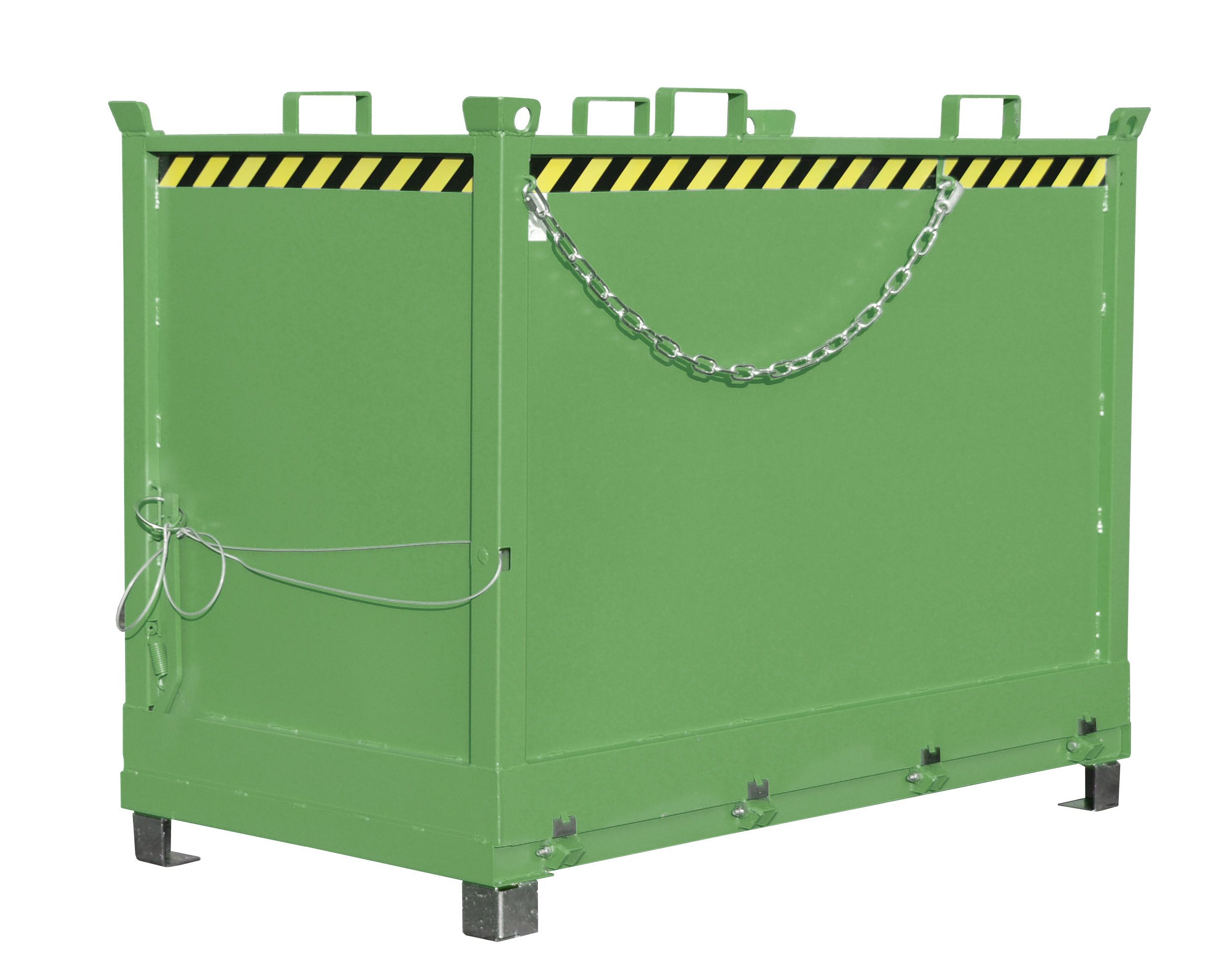 BAUER Südlohn Klappbodenbehälter Typ FB 2000-RAL 6011
