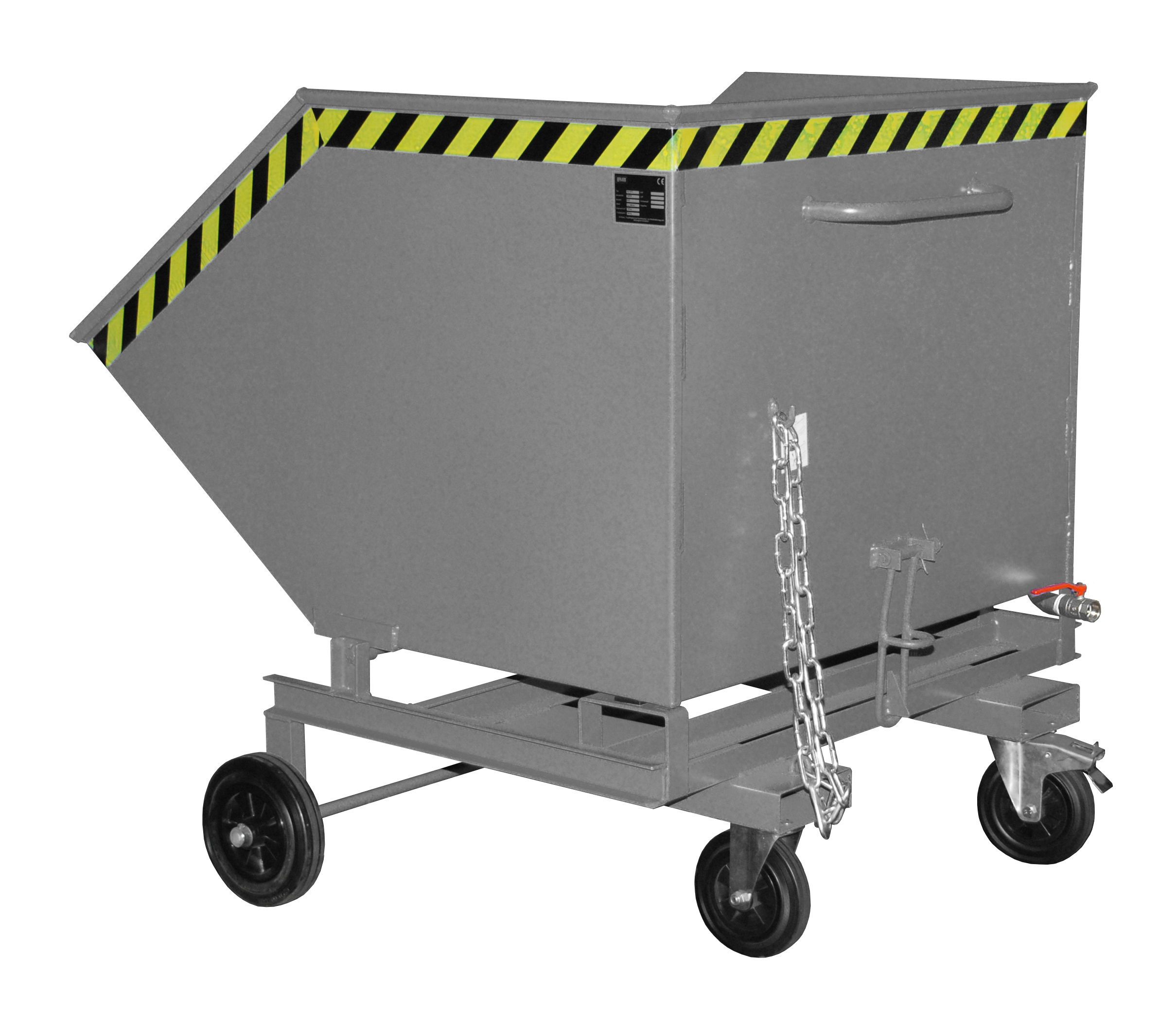 Späne-Kastenwagen Typ SKW-ET 1000-RAL 7005