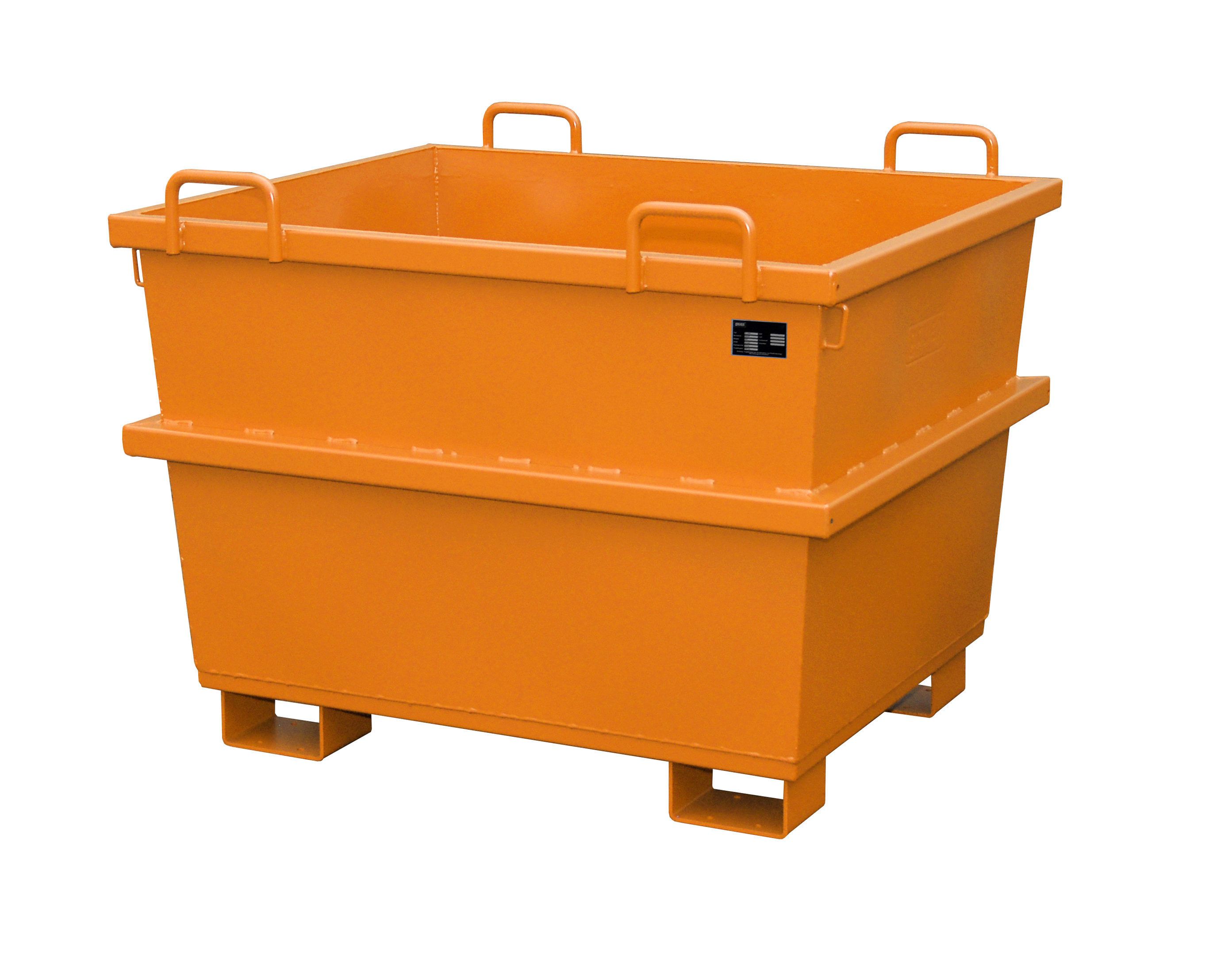 BAUER Südlohn Universal-Container Typ UC 750-RAL 2000