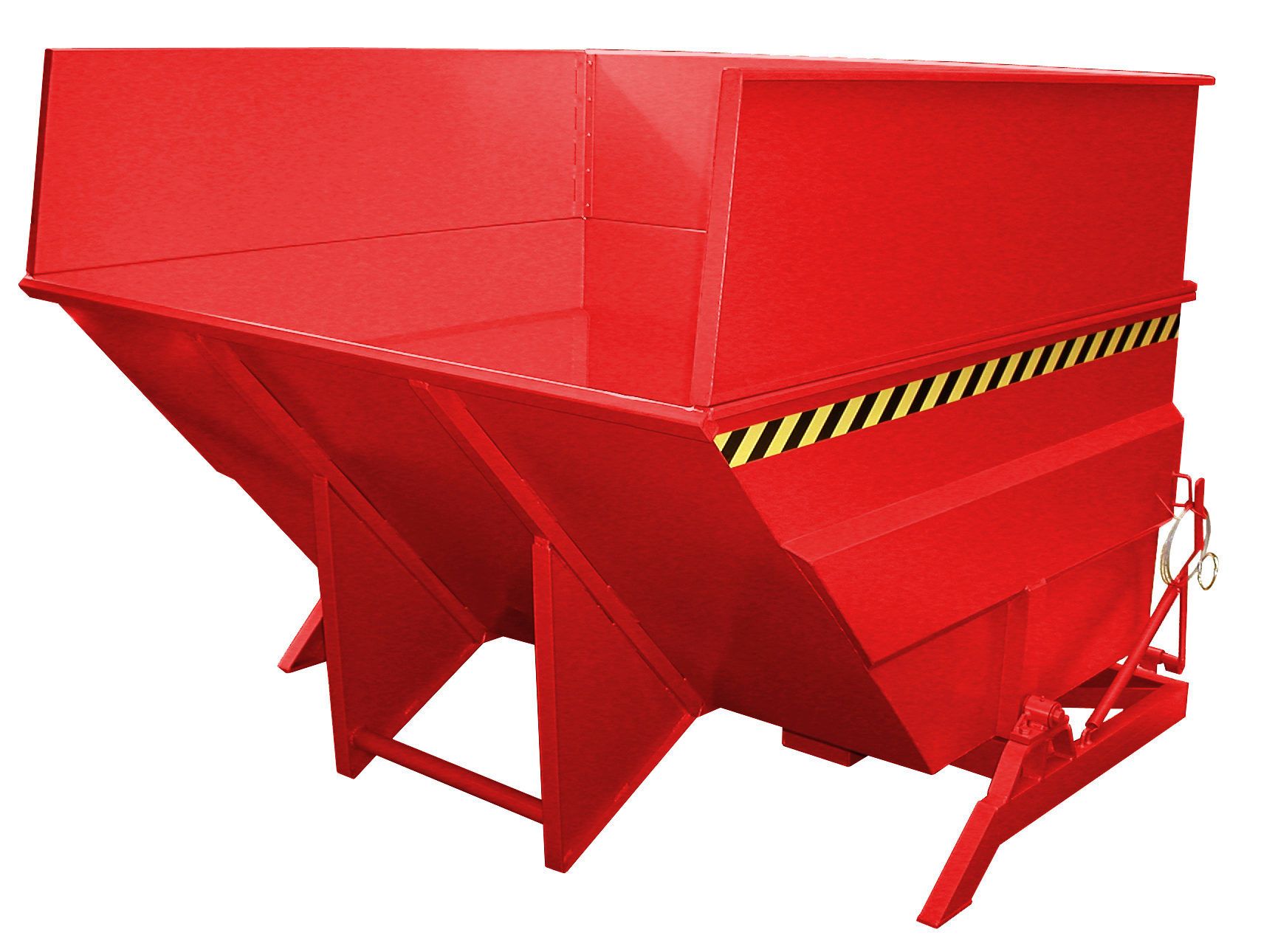 BAUER Südlohn Kippbehälter Typ BKC 500 RAL 3000