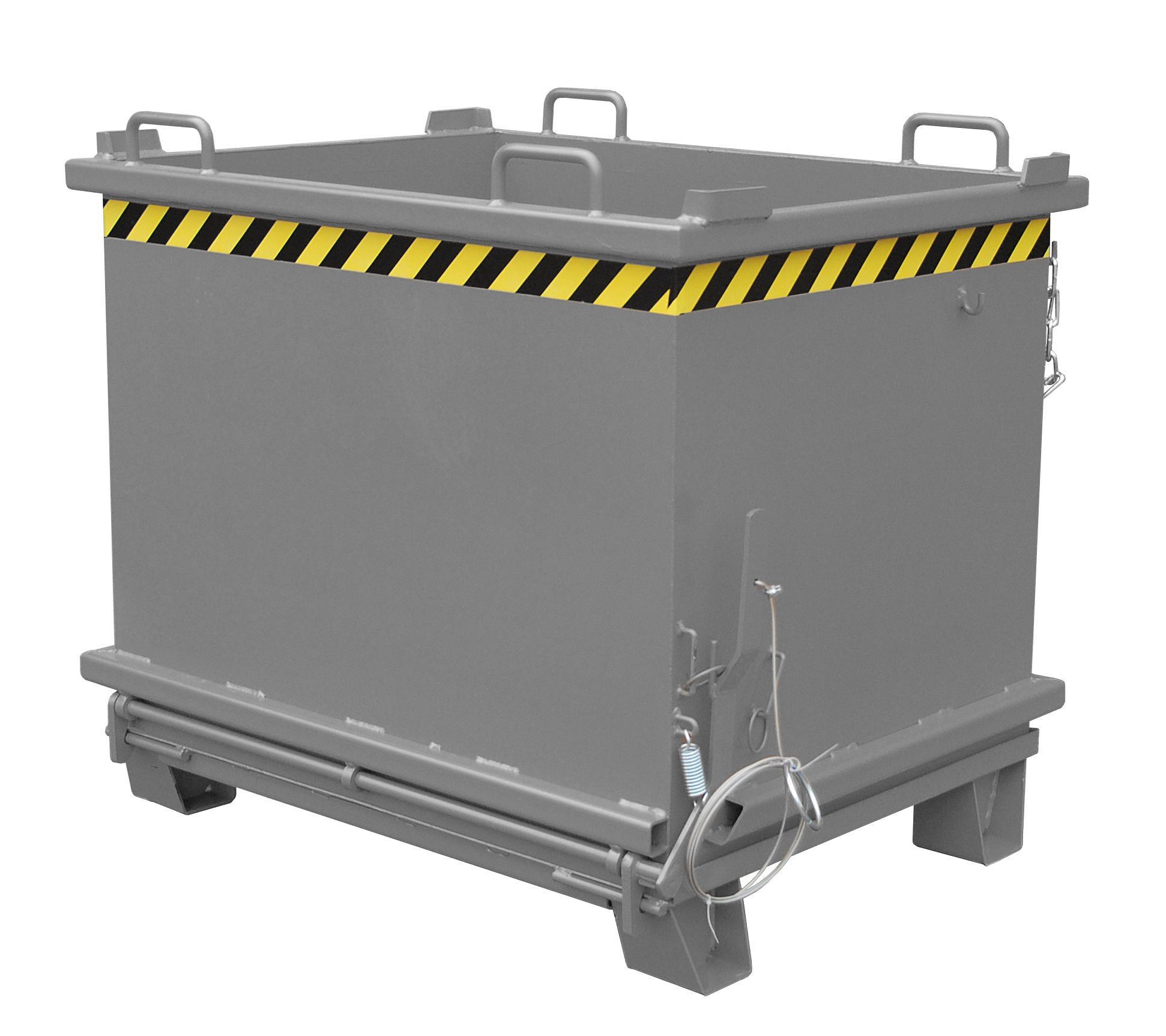 BAUER Südlohn Klappbodenbehälter Typ SB 1000-RAL 7005
