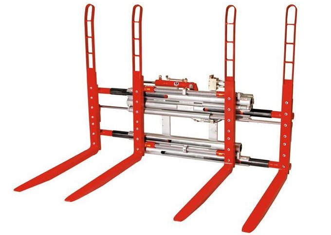 DURWEN DOPPELPALETTENGABEL TYP DPK-C FÜR 1-2 PALETTEN, FEM 3, TRAGKRAFT BIS 4500 KG