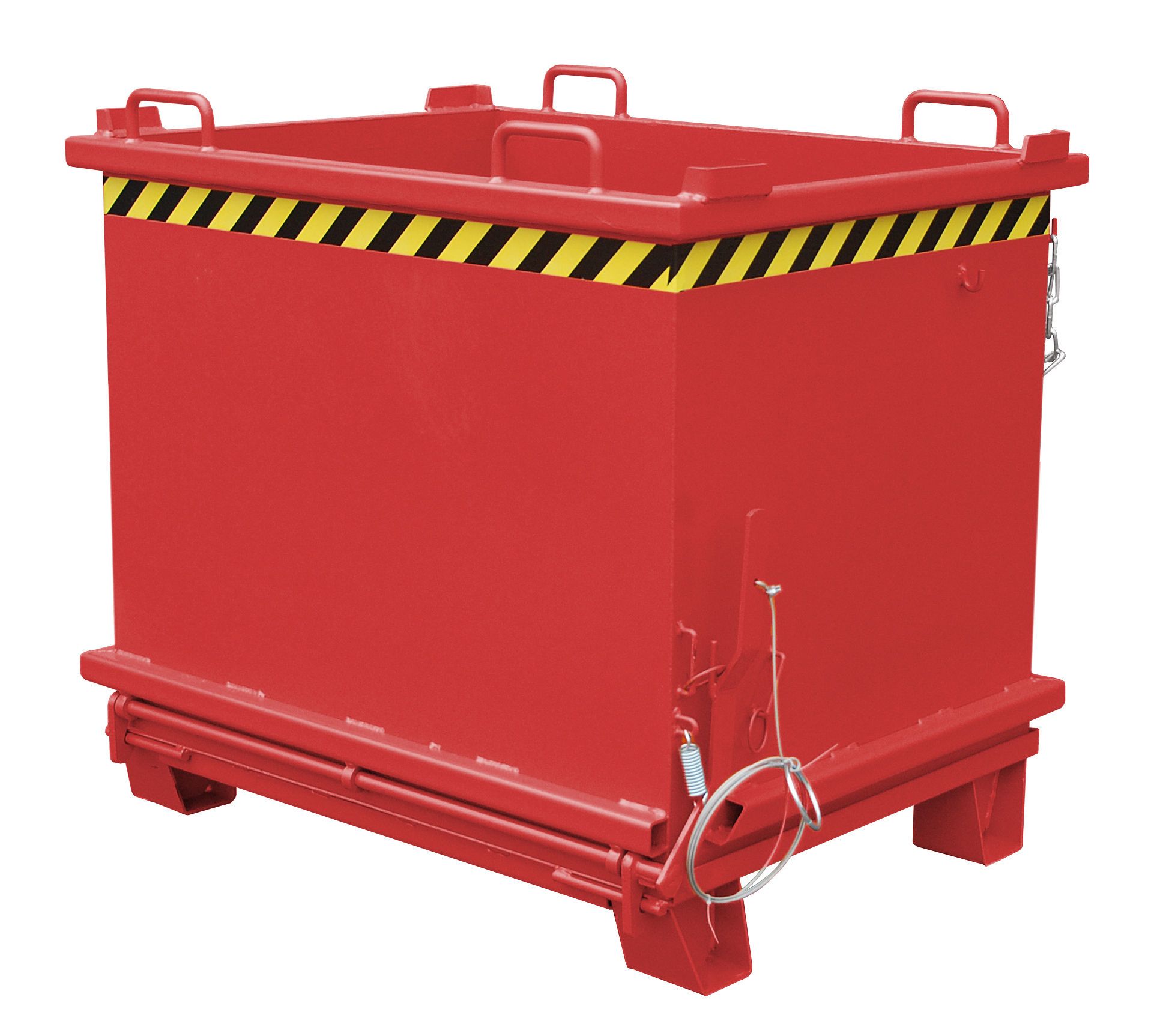 BAUER Südlohn Klappbodenbehälter Typ SB 1500-RAL 3000
