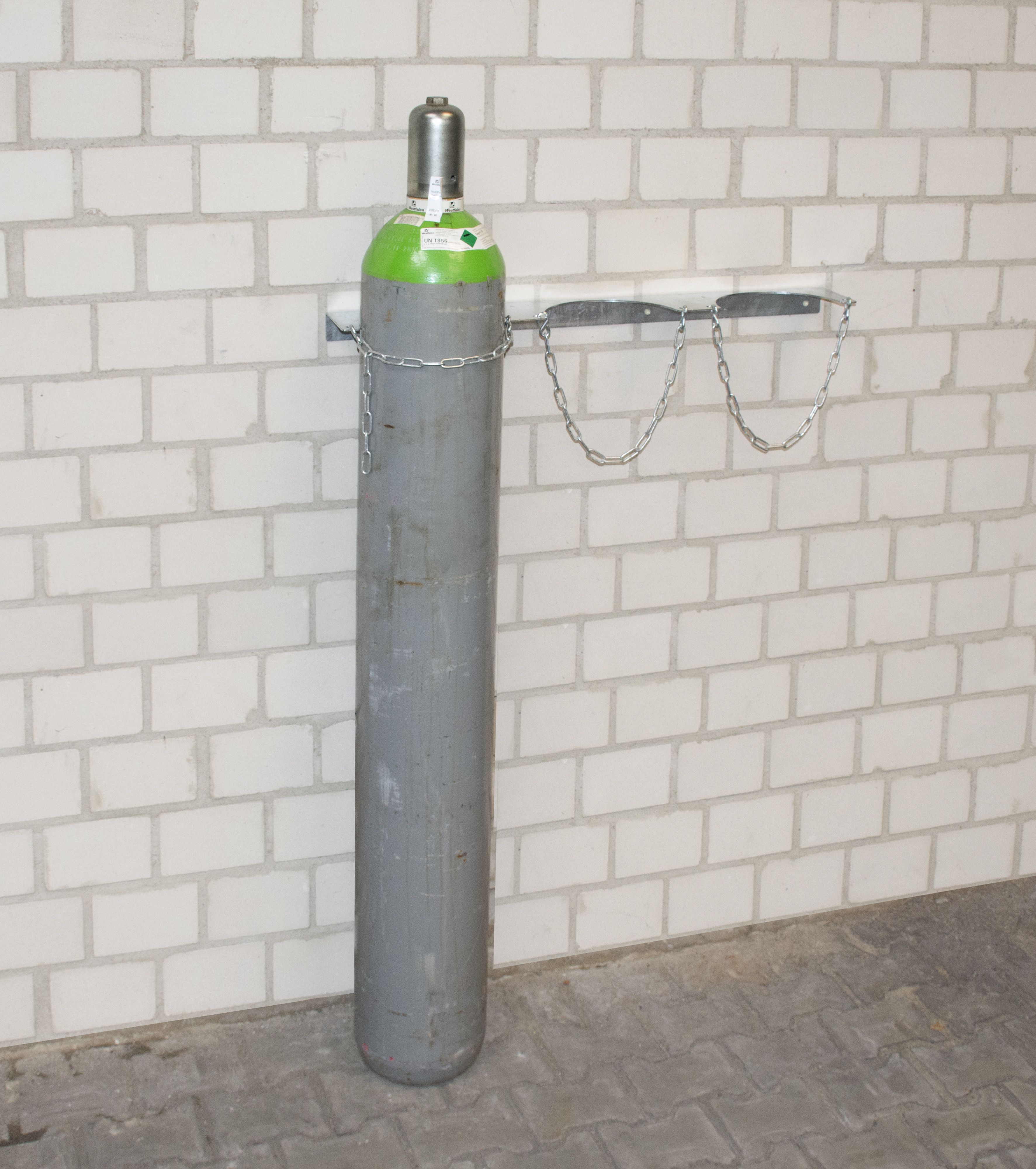 Gasflaschen-Wandhalterung Typ GWH