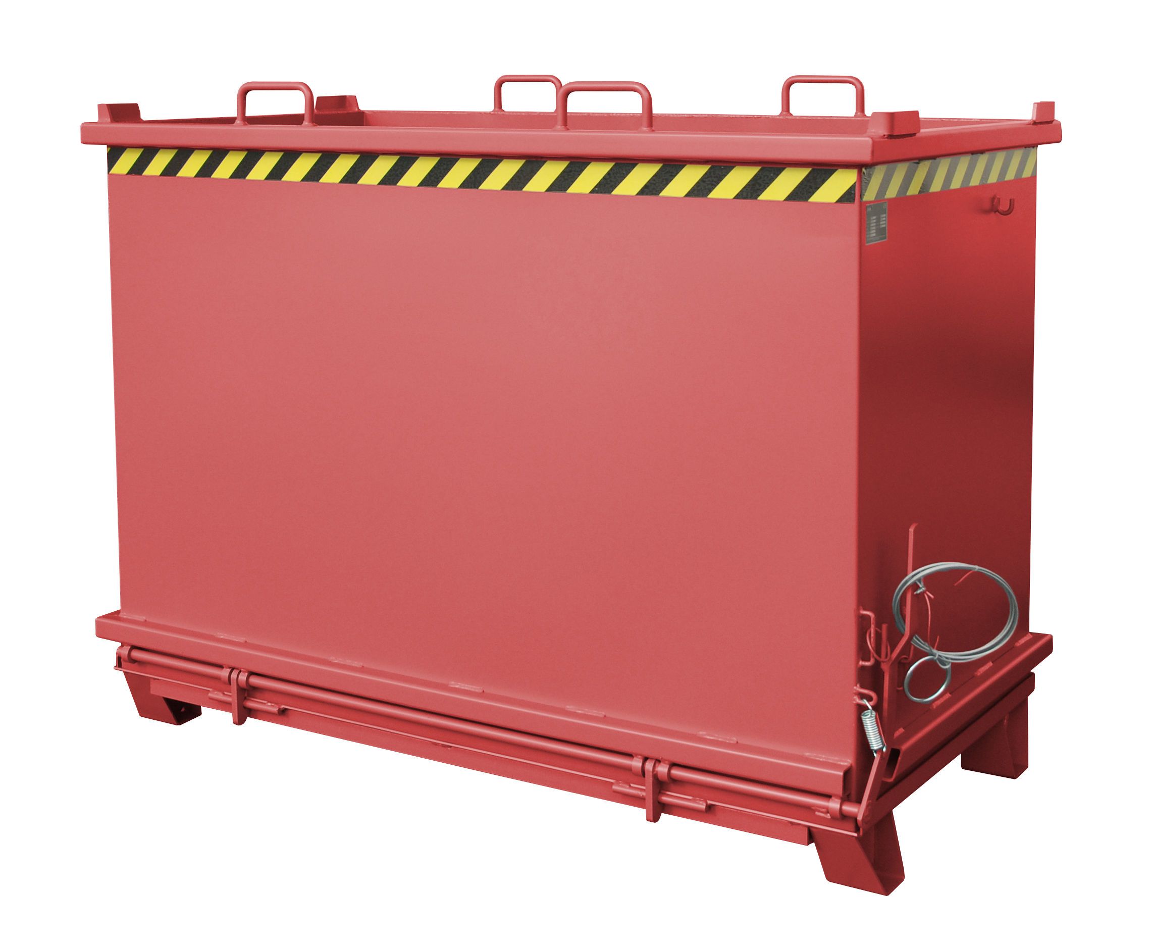 BAUER Südlohn Klappbodenbehälter Typ SB 2000-RAL 3000