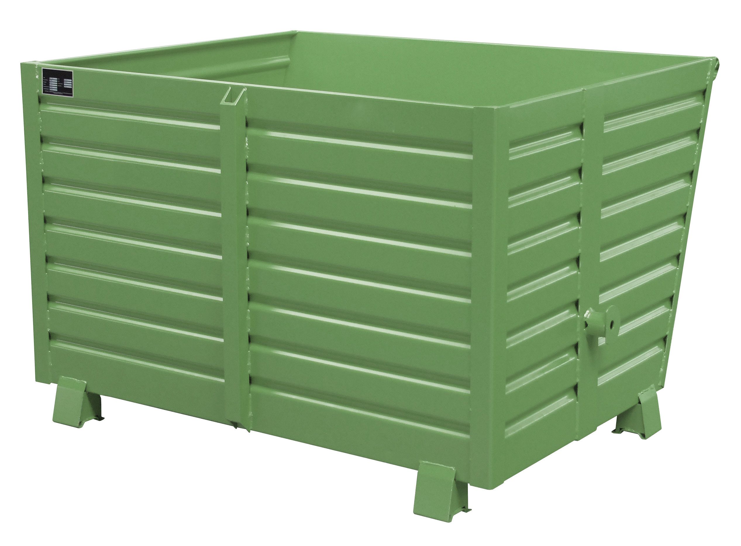 BAUER Südlohn Stapelkipper Typ BSK 150-RAL 6011