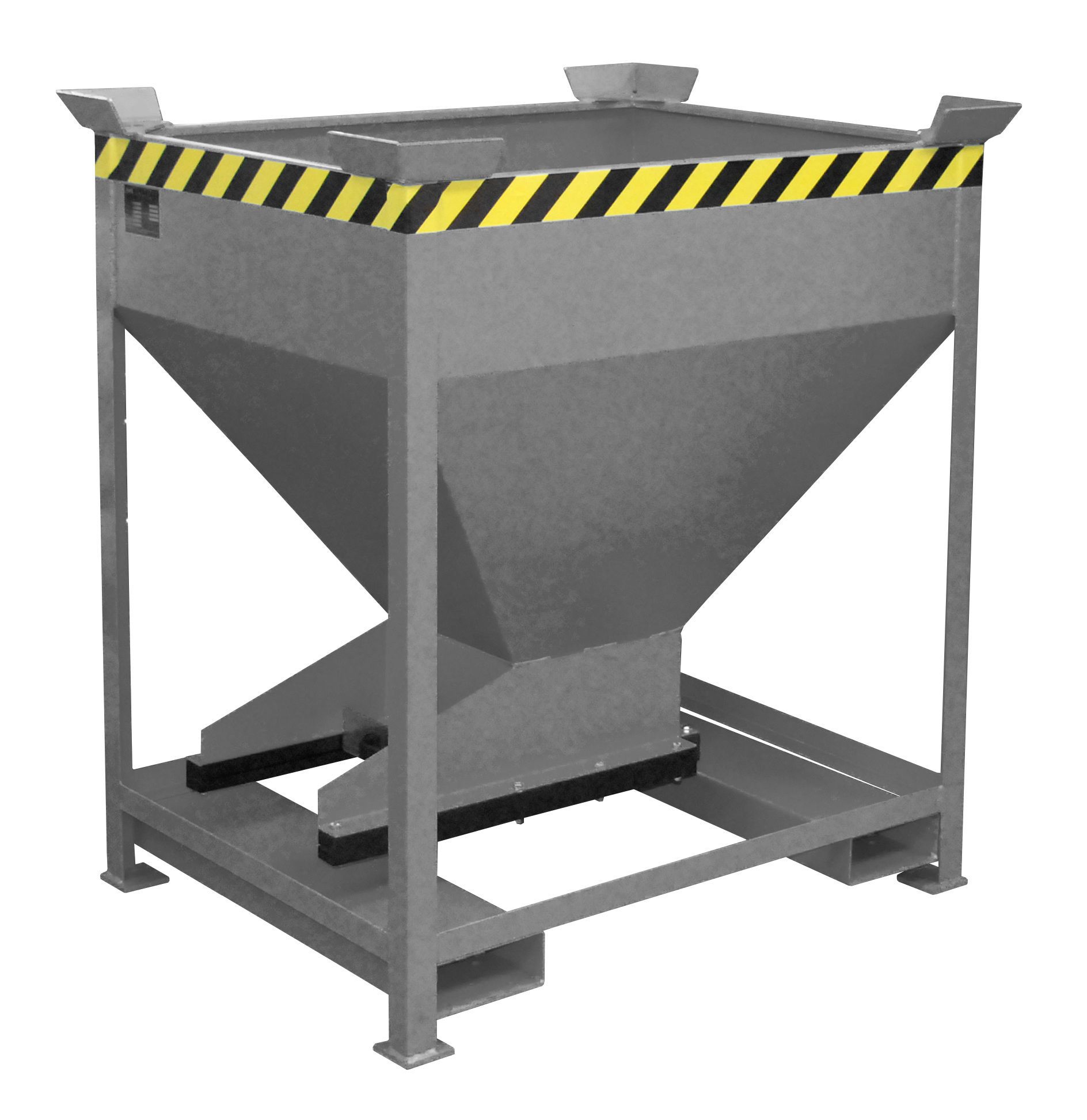 BAUER Südlohn Silobehälter Typ SG-D 375-RAL 7005
